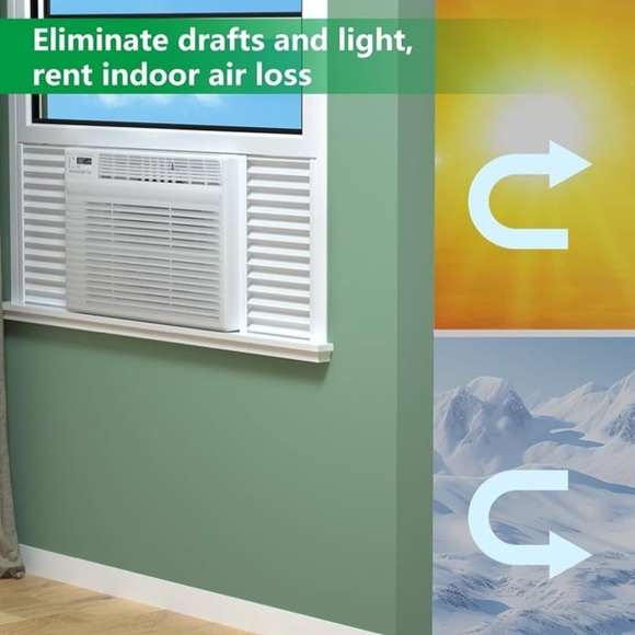 🆕 Window Air Conditioner Side Insulated Panel White - Picture 5 of 11